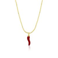 Collar Brand Mujer Suerte in Acero 03NK034G - 03NK034G
